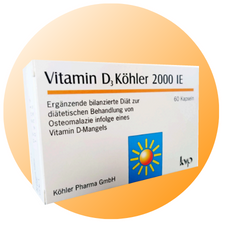 Vitamina D3  Köhler 2000 UI
